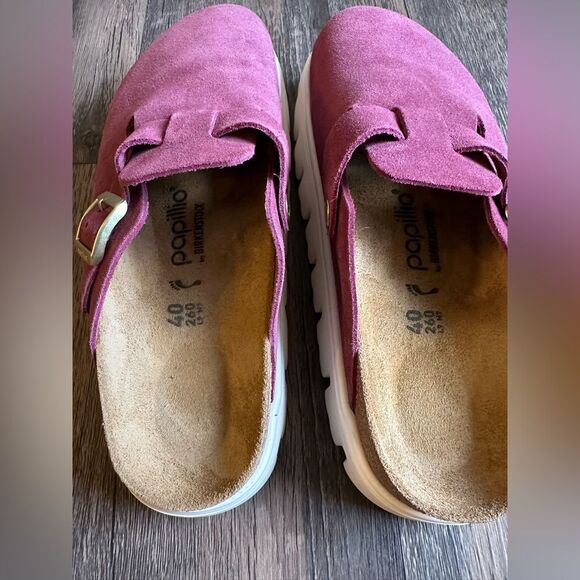 Birkenstock Boston Chunky Berry Red 40 - Picture 7 of 10